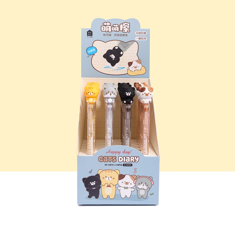 Cats Diary Erasable Pen
